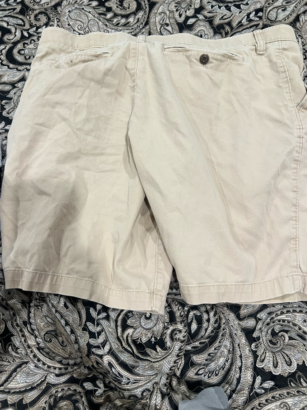 Sonoma Beige Men's Chino Shorts - Picture 3 of 3